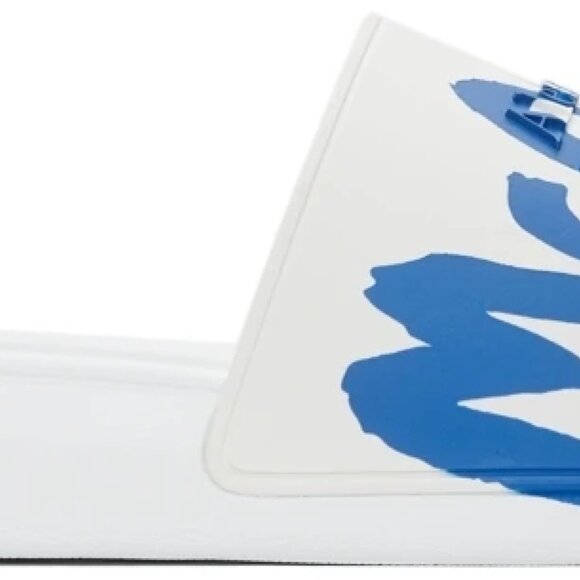 New ALEXANDER MCQUEEN Graffiti Logo Slides main image 5
